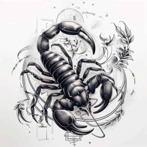 zodiac-signs tattoo design ideas basic star-linked shows perseverance