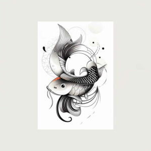zodiac-signs tattoo design ideas outline only star-linked symbol of determination
