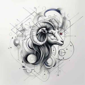 zodiac-signs tattoo design ideas thin script star sign for ankle