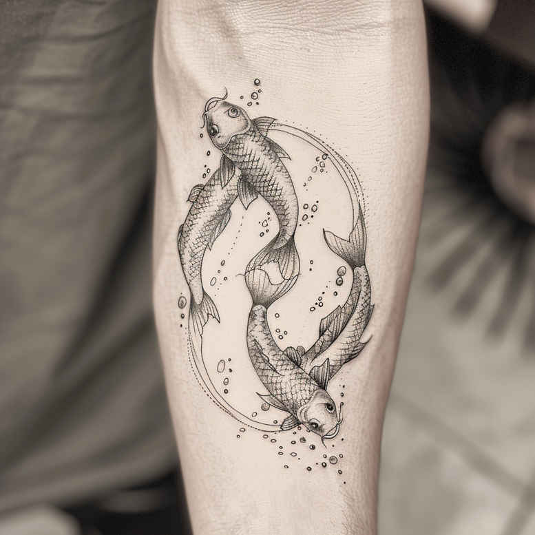 zodiac-signs tattoo design ideas tiny motif stellar sign for upper arm