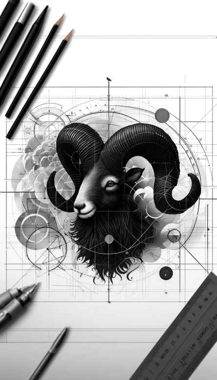 zodiac-signs tattoo design ideas dainty stellar sign shows strength