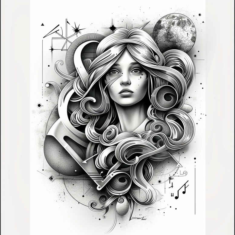zodiac-signs tattoo design ideas punctual universe alignment embodying strength