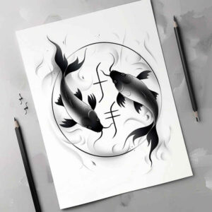 life-sign-fine-line-for-nape – tattoo design ideas free ai generated – Gallery: zodiac-signs-inkby-ai
