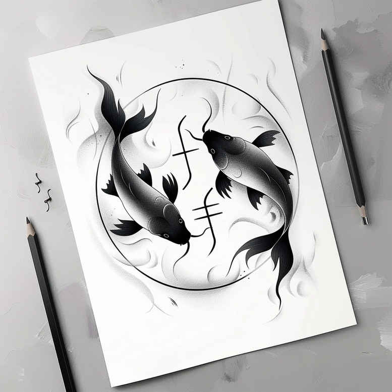 life-sign-fine-line-for-nape – tattoo design ideas free ai generated – Gallery: zodiac-signs-inkby-ai
