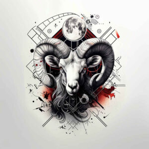 zodiac-sign-detailed-lines-for-lower-back – tattoo design ideas free ai generated – Gallery: zodiac-signs-inkby-ai