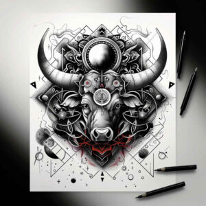 energy-symbol-holy-pattern-for-ribs – tattoo design ideas free ai generated – Gallery: zodiac-signs-inkby-ai