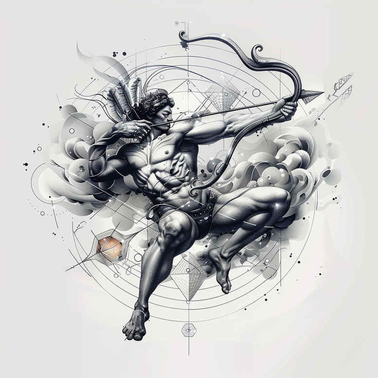 astrology-motif-geometric-lace-for-forearm – tattoo design ideas free ai generated – Gallery: zodiac-signs-inkby-ai