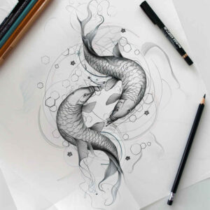 cycle-symbol-intricate-web-for-back-shoulder – tattoo design ideas free ai generated – Gallery: zodiac-signs-inkby-ai