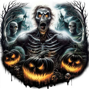 darkness-motif-tattoo-uncanny-for-full-back – tattoo design ideas free ai generated – Gallery: zombies-inkby-ai