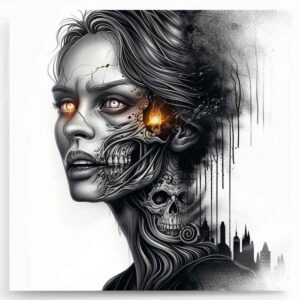 darkness-and-shadow-tattoo-twisted-for-upper-arm – tattoo design ideas free ai generated – Gallery: zombies-inkby-ai