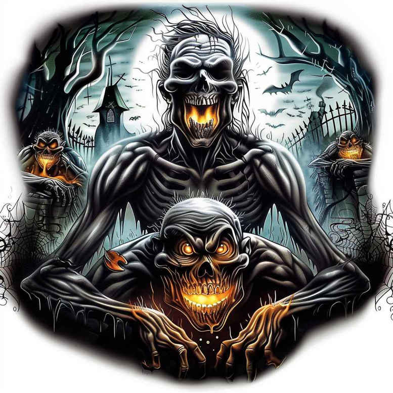 shaded-zombie-tattoo-ruin-for-heel – tattoo design ideas free ai generated – Gallery: zombies-inkby-ai