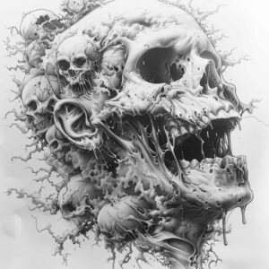 symbolism-tattoo-paranormal-for-lower-arm – tattoo design ideas free ai generated – Gallery: zombies-inkby-ai