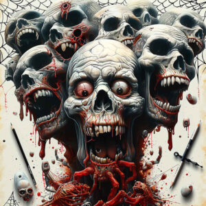 zombies tattoo design ideas color blending grave echo symbolising perseverance