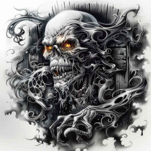 zombies tattoo design ideas decorative elements haunted ink symbolising resilience