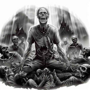 zombies tattoo design ideas Realism anatomical accuracy horror creep for sternum