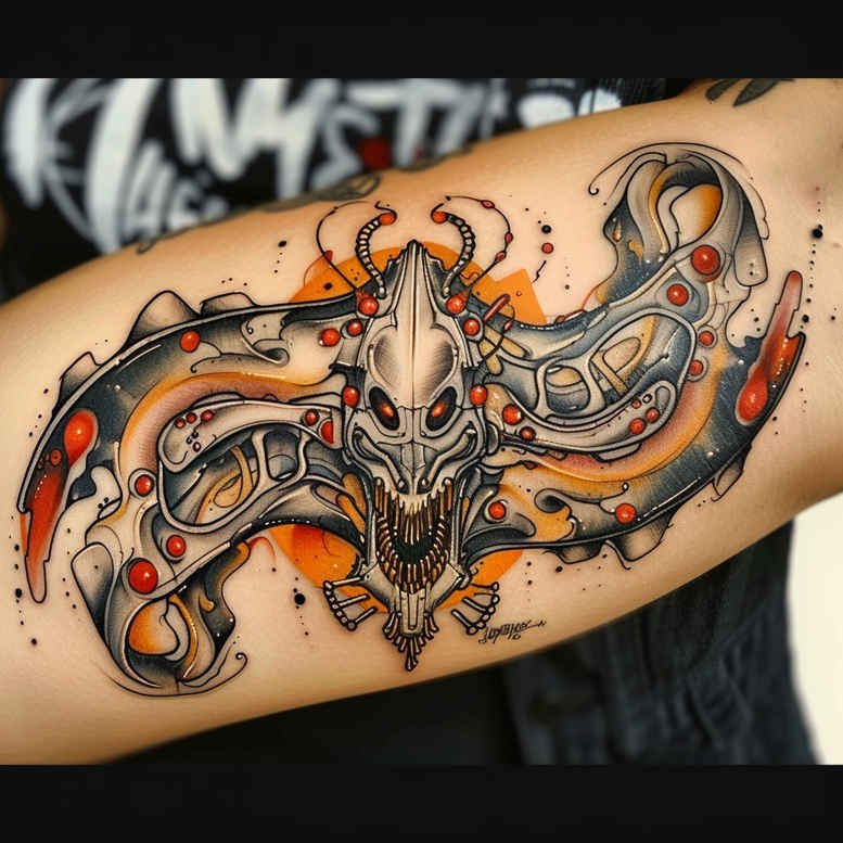biomechanics tattoo design ideas luminous detailed anatomy for hip