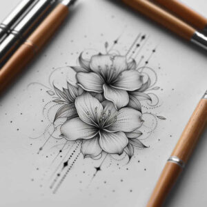 chain-pattern – tattoo design ideas free ai generated – subtle-shape – for-full-back – Gallery: chains-inkby-ai