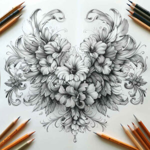 delicate-flowers tattoo design ideas essential detailed blossoms for shoulder