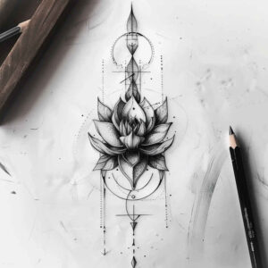 delicate-flowers tattoo design ideas no shading detailed blossoms represents resilience