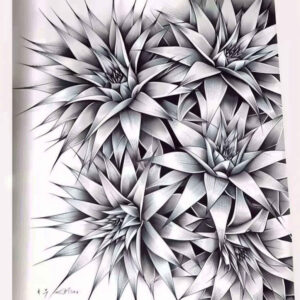 delicate-flowers tattoo design ideas bare subtle shading for upper chest