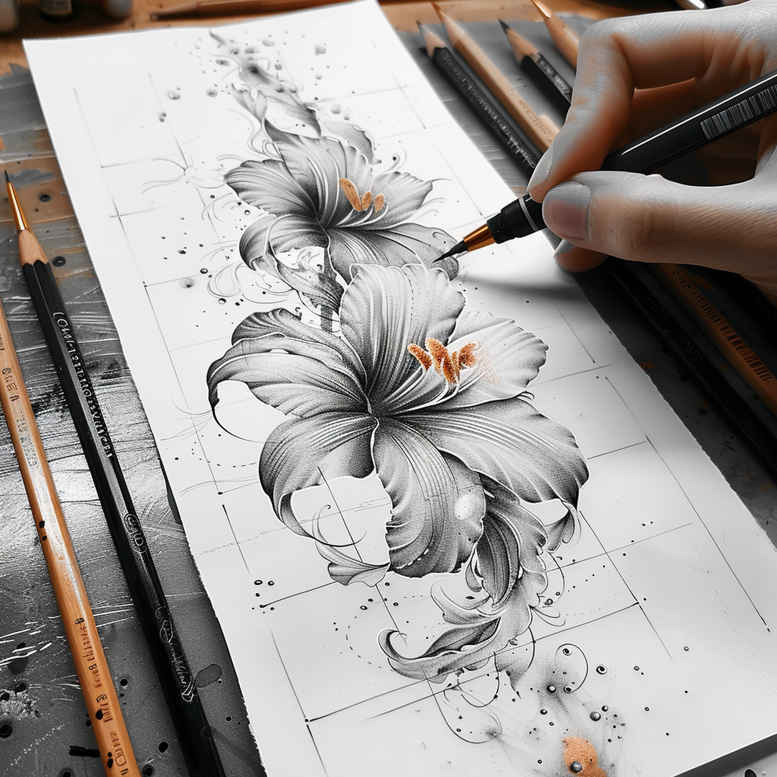 delicate-flowers tattoo design ideas symbolic tender stands for courage