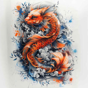 dragon-sketch – tattoo design ideas free ai generated – twisted – for-elbow – Gallery: dragons-inkby-ai