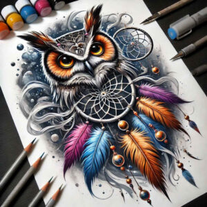 dreamcatchers tattoo design ideas minimal texture protective charm represents strength