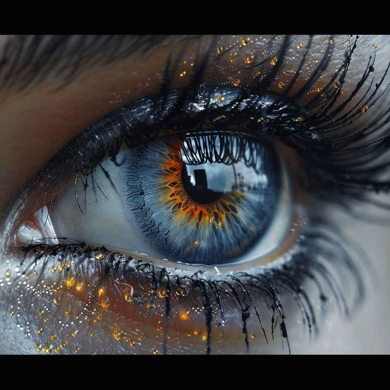 crowned-eye – tattoo design ideas free ai generated – surrealism-disorienting – for-scapula – Gallery: eyes-inkby-ai