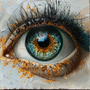 mysterious-eye – tattoo design ideas free ai generated – realism-realistic-perspective – for-lower-thigh – Gallery: eyes-inkby-ai