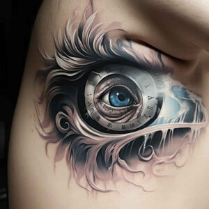 eyes tattoo design ideas classic motifs vivid for back of neck