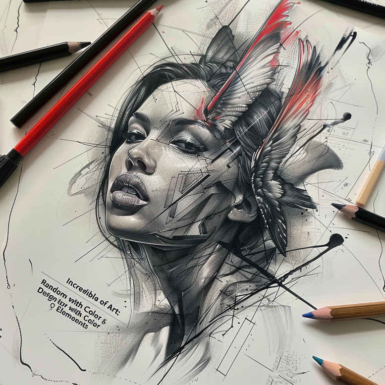 detailed-face – tattoo design ideas free ai generated – high-definition – for-shin – Gallery: faces-inkby-ai