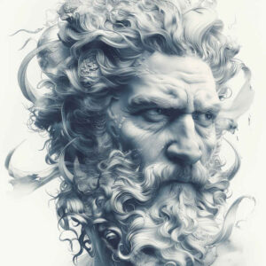 emotive-face – tattoo design ideas free ai generated – realism-form-fidelity – for-shin – Gallery: faces-inkby-ai