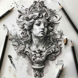 for-women – tattoo design ideas free ai generated – hyper-realistic – for-triceps – Gallery: faces-inkby-ai