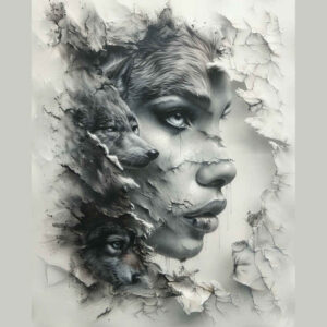 minimalist-face – tattoo design ideas free ai generated – cgi-realism – for-spine – Gallery: faces-inkby-ai