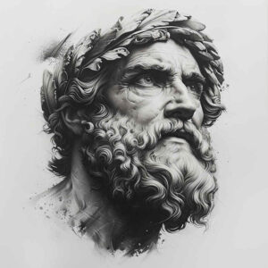 faces tattoo design ideas Realism soft contrast detailed embodying determination