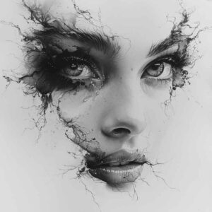 faces tattoo design ideas artistic flair dramatic shading meaning strength