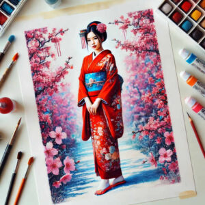 geisha tattoo design ideas phantasmagoric graceful posture for hand
