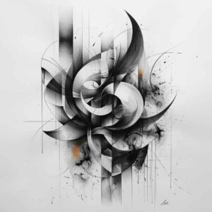 abstract-shape-tattoo – tattoo design ideas free ai generated – pure-shape – for-arm – Gallery: geometric-inkby-ai