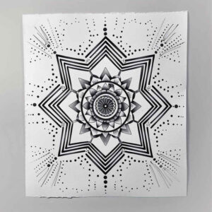 diamond-tattoo – tattoo design ideas free ai generated – minimalist-script – for-abdomen – Gallery: geometric-inkby-ai