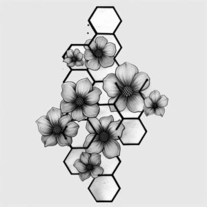 geometric-tattoo-style – tattoo design ideas free ai generated – diminutive – for-arm – Gallery: geometric-inkby-ai