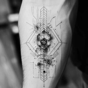 geometric-tattoos – tattoo design ideas free ai generated – micro-line – for-hand – Gallery: geometric-inkby-ai