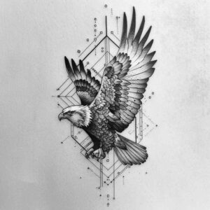minimalist-tattoo – tattoo design ideas free ai generated – pristine – for-scapula – Gallery: geometric-inkby-ai