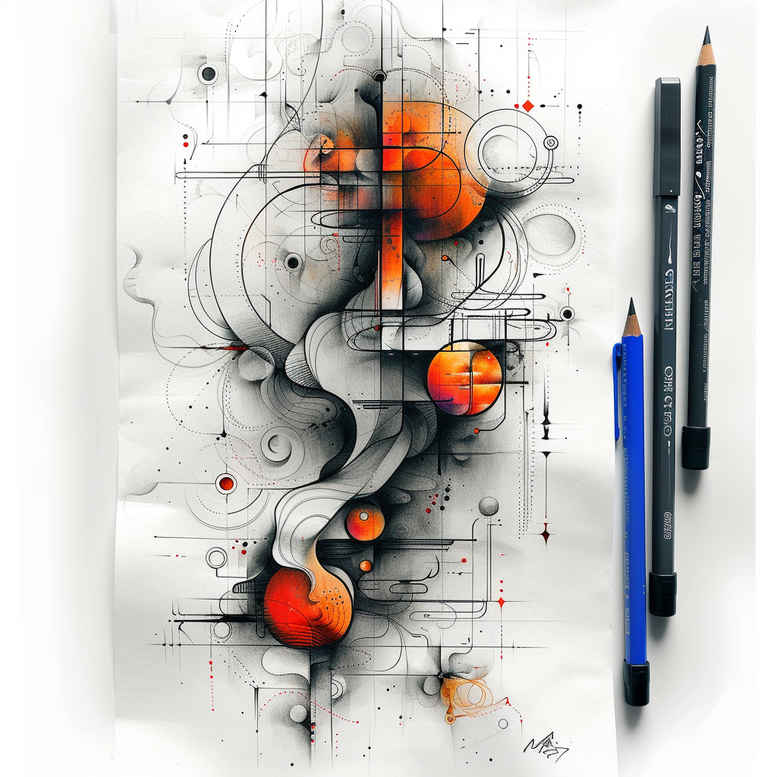 symmetrical-geometric-tattoo – tattoo design ideas free ai generated – refined – for-inner-arm – Gallery: geometric-inkby-ai