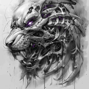 Biomechanika - Free tattoo design ideas ai genereted - inkby.ai