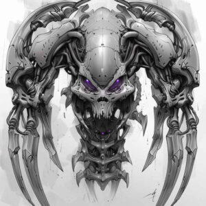 Biomechanika - Free tattoo design ideas ai genereted - inkby.ai