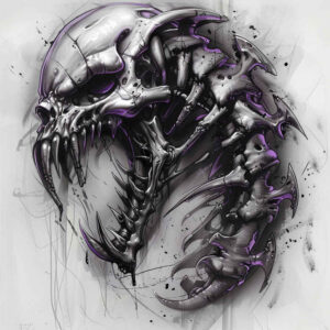 Biomechanika - Free tattoo design ideas ai genereted - inkby.ai