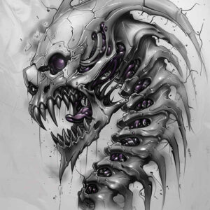 Biomechanika - Free tattoo design ideas ai genereted - inkby.ai