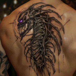 Biomechanika - Free tattoo design ideas ai genereted - inkby.ai