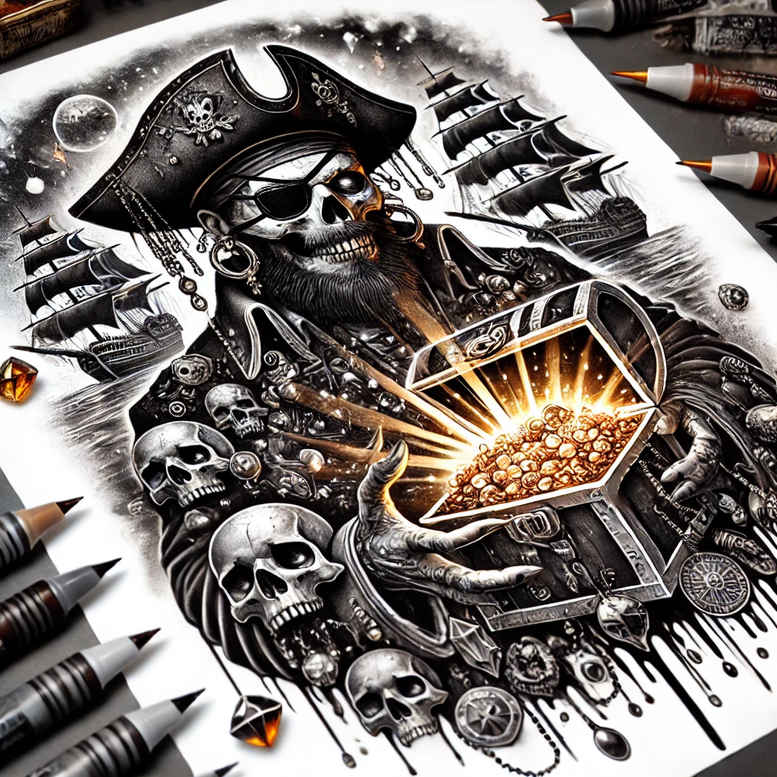 Inne mroczne - Free tattoo design ideas ai genereted - inkby.ai