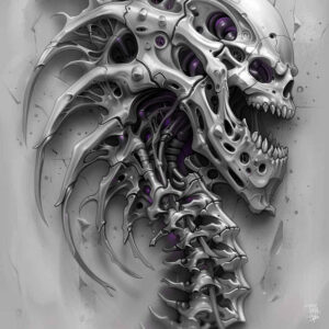 Biomechanika - Free tattoo design ideas ai genereted - inkby.ai